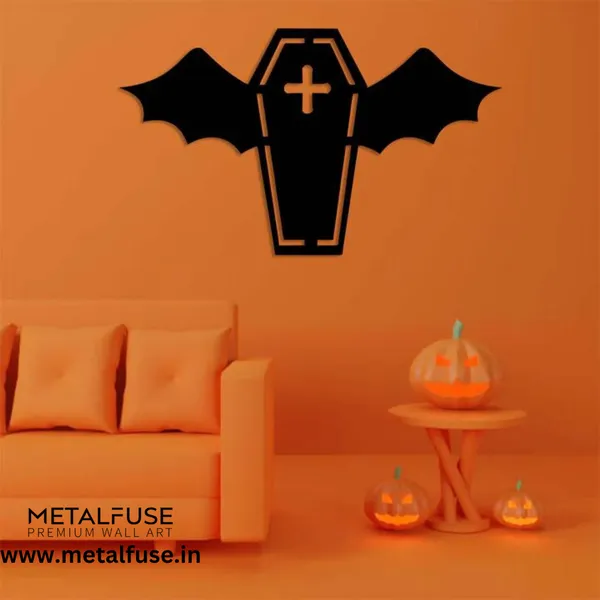 Metal_Wall_Art_for_Home_Decoration__|_Vampire_Coffin__|_Black