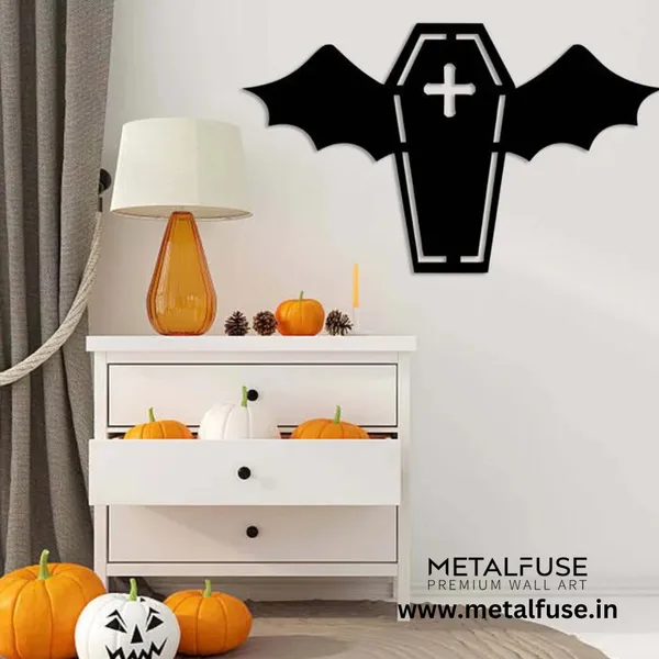 Metal_Wall_Art_for_Home_Decoration__|_Vampire_Coffin__|_Black