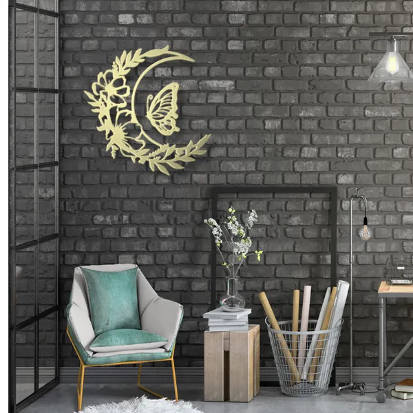 Metal_Wall_Art_for_Home_Decoration__|_Flower_Moon__|_Gold