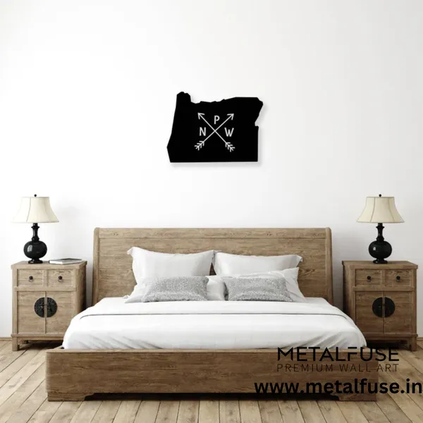Metal_Wall_Art_for_Home_Decoration__|_Oregon_Pnw__|_Black