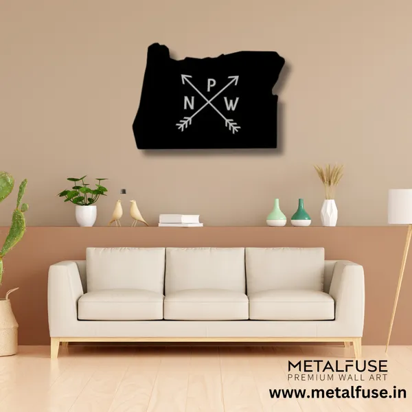 Metal_Wall_Art_for_Home_Decoration__|_Oregon_Pnw__|_Black