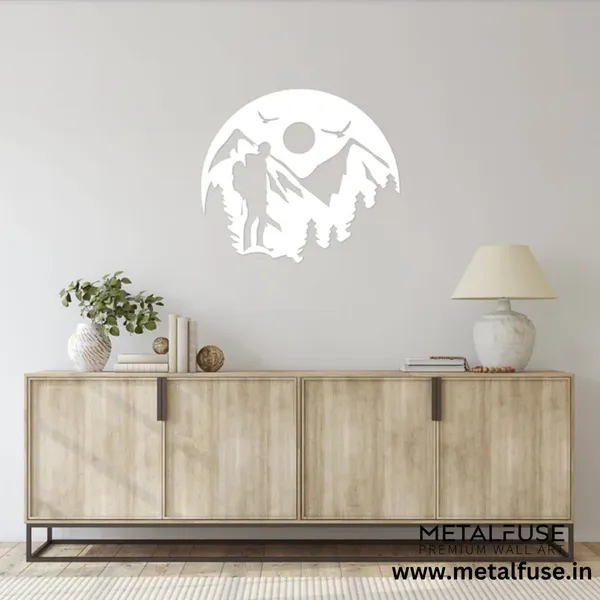 Metal_Wall_Art_for_Home_Decoration__|_Mountain_Hiking__|_White