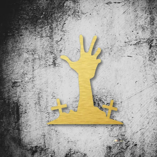 Metal_Wall_Art_for_Home_Decoration__|_Zombie_Hand__|_Gold