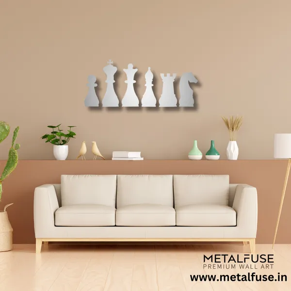 Metal_Wall_Art_for_Home_Decoration__|_Chess__|_Silver