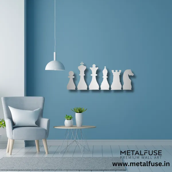 Metal_Wall_Art_for_Home_Decoration__|_Chess__|_Silver