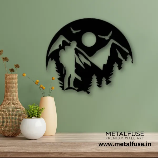 Metal_Wall_Art_for_Home_Decoration__|_Mountain_Hiking__|_Black