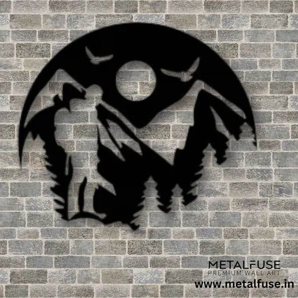 Metal_Wall_Art_for_Home_Decoration__|_Mountain_Hiking__|_Black