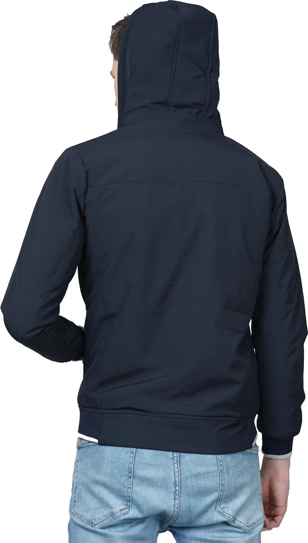 Blue_Polyester_Casual_Jacket_For_Men