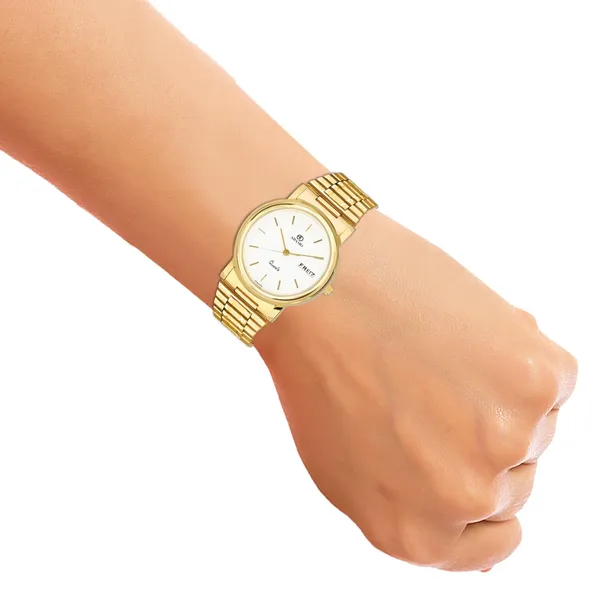 Gold_&_White_Shine_Dial_Day_&_Date_Men_&_Women_Watch
