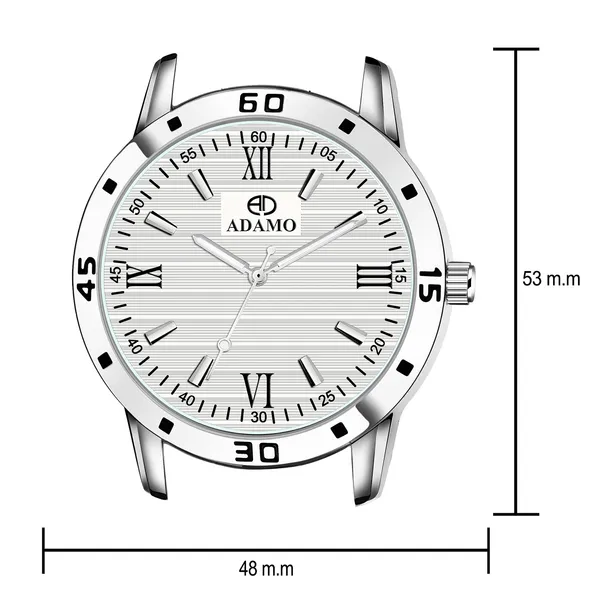White_Designer_Dial_Men_&_Boys_Watch