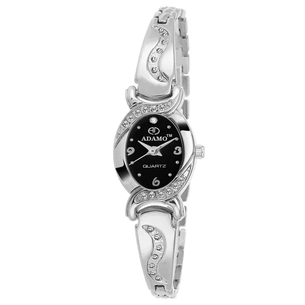 Silver_&_Black_Enchant_Dial_Women_&_Girls_Watch
