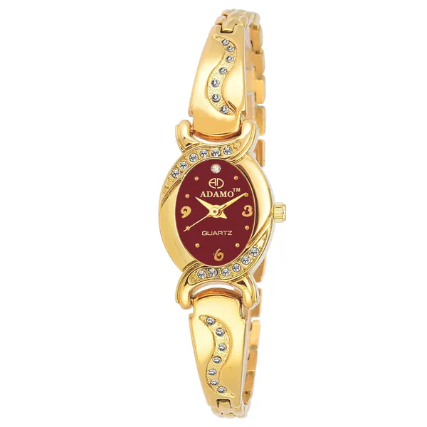 Gold_&_Red_Enchant_Dial_Women_&_Girls_Watch