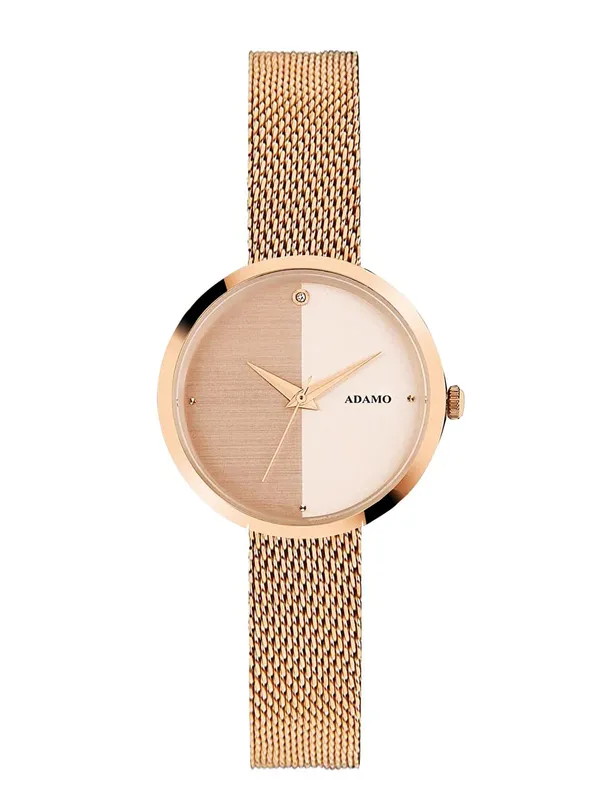 Aritocrat_Rose_Gold_Dial_Round_Shape_Premiun_Women'S_&_Girl'S_Watch