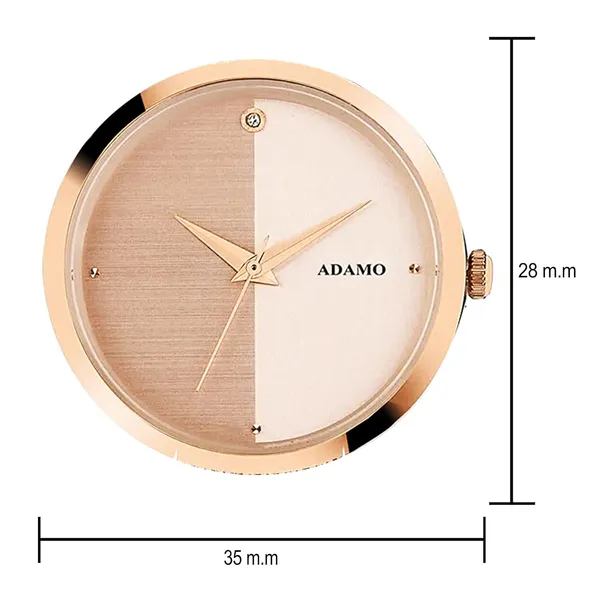 Aritocrat_Rose_Gold_Dial_Round_Shape_Premiun_Women'S_&_Girl'S_Watch