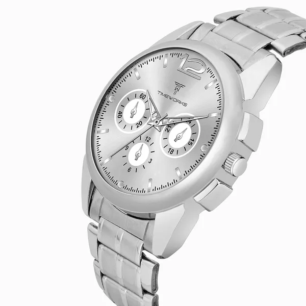 Timeworks_Designer_White_Dial_Men'S_&_Boy'S_Watch