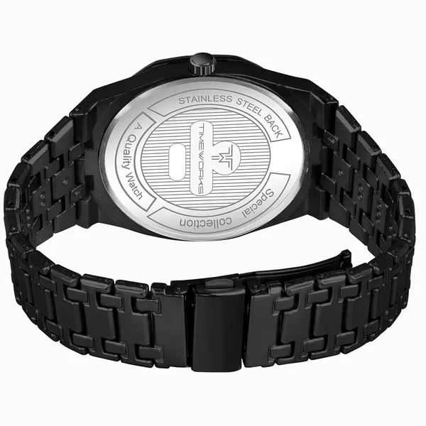 Timeworks_Designer_Black_Dial_With_Black_Chain_Men'S_&_Boy'S_Watch