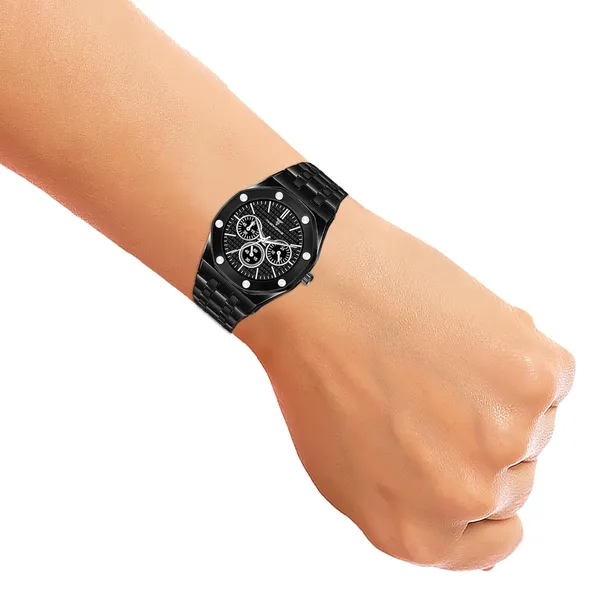 Timeworks_Designer_Black_Dial_With_Black_Chain_Men'S_&_Boy'S_Watch