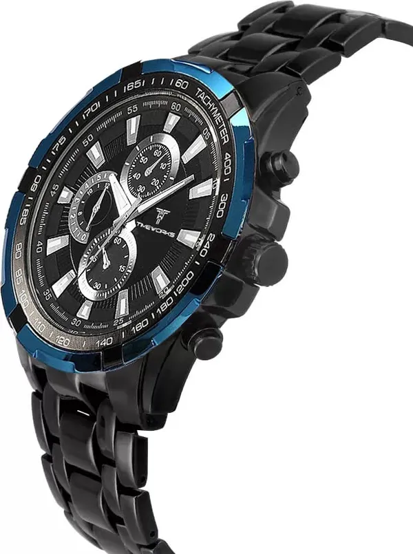 Timeworks_Designer_Black_Dial_Men'S_&_Boy'S_Watch