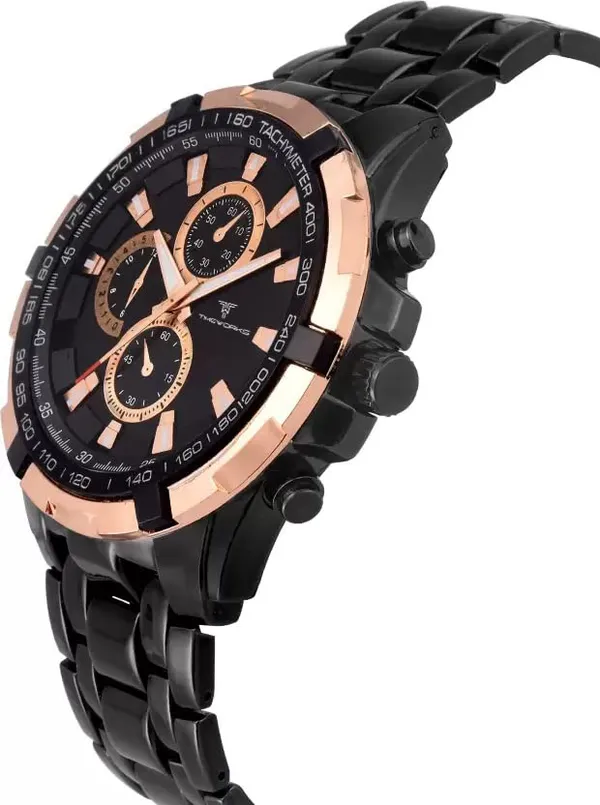 Timeworks_Designer_Black_Dial_Men'S_&_Boy'S_Watch
