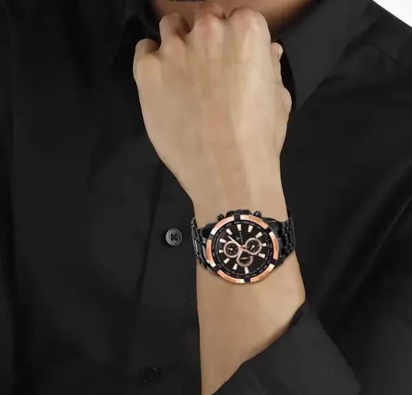 Timeworks_Designer_Black_Dial_Men'S_&_Boy'S_Watch