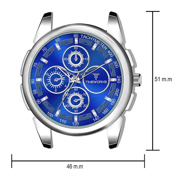 Timeworks_Designer_Blue_Dial_Men'S_&_Boy'S_Watch
