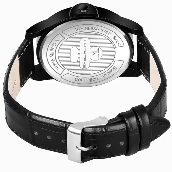 Timeworks_Designer_Black_Dial_Men'S_&_Boy'S_Watch