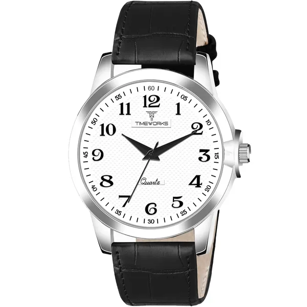 Timeworks_Designer_White_Dial_Men'S_&_Boy'S_Watch