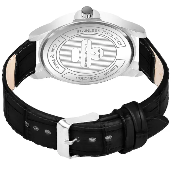Timeworks_Designer_White_Dial_Men'S_&_Boy'S_Watch