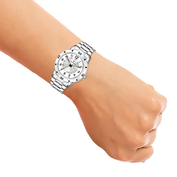 Timeworks_Designer_Round_Day_&_Date_White_Dial_Men'S_&_Boy'S_Watch