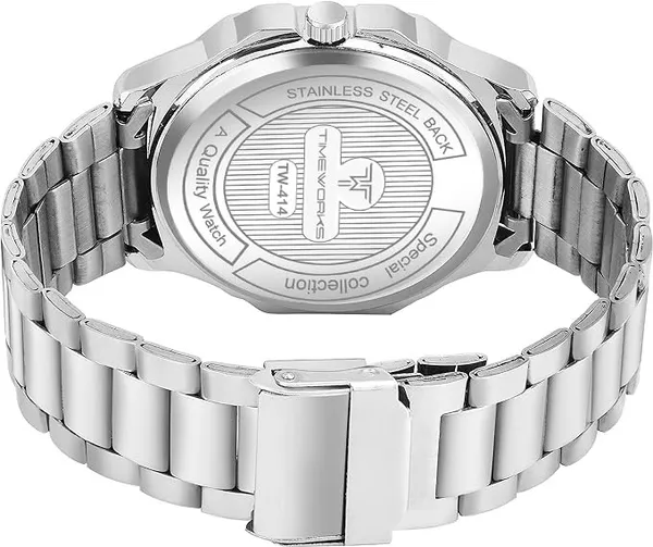 Timeworks_Designer_Blue_Dial_Men'S_&_Boy'S_Reactangular_Watch_For_Men