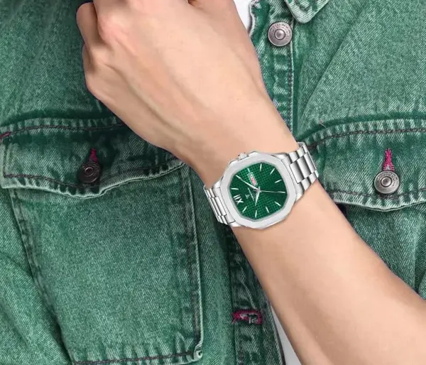 Timeworks_Designer_Green_Dial_Men'S_&_Boy'S_Reactangular_Watch_For_Men