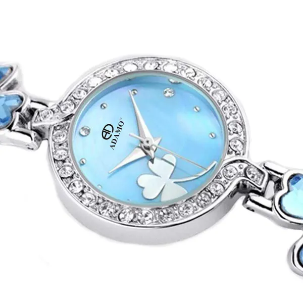 Silver_&_Silver_&_Light_Blue_Designer_Light_Dial_Women_&_Girls_Watch