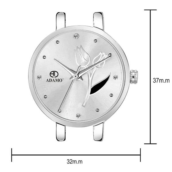 White_Analogue_Dial_Women_&_Girls'S_Watch