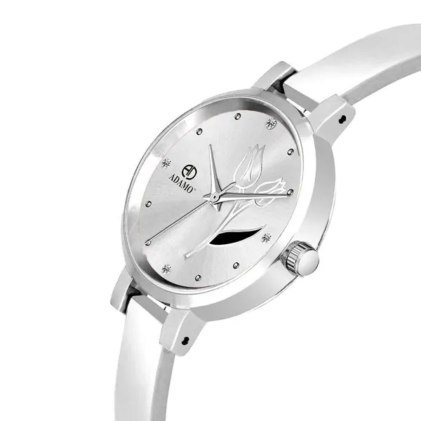 White_Analogue_Dial_Women_&_Girls'S_Watch