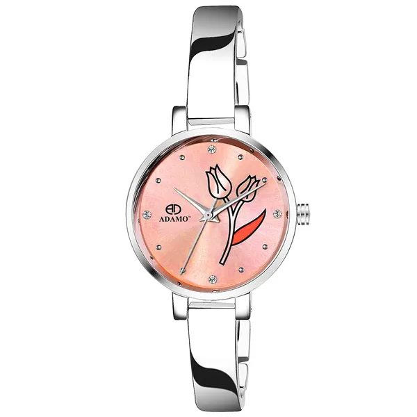 Pink_Analogue_Dial_Women_&_Girls'S_Watch