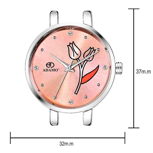 Pink_Analogue_Dial_Women_&_Girls'S_Watch