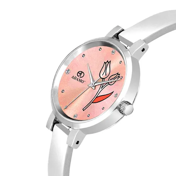 Pink_Analogue_Dial_Women_&_Girls'S_Watch