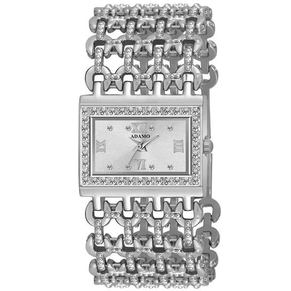 Silver_Adele_Dial_Women_&_Girls_Watch