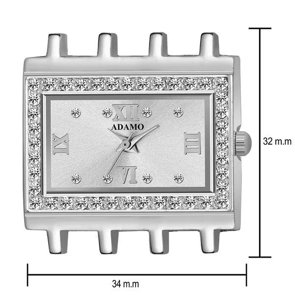 Silver_Adele_Dial_Women_&_Girls_Watch