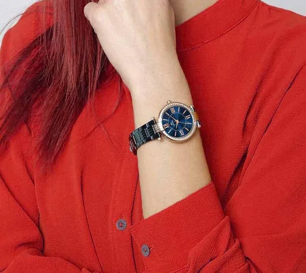 Blue_&_Gold_Designer_Dial_Women_&_Girls_Watch