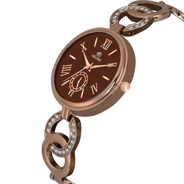 Brown_Designer_Dial_Women_&_Girls_Watch