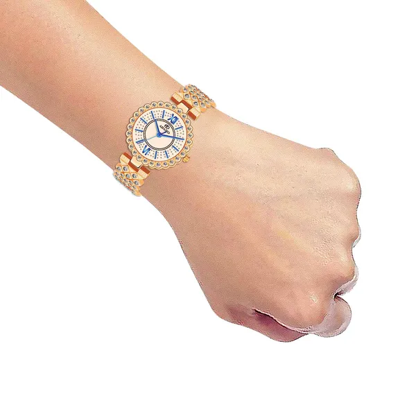 Rose_Gold_18K_Plated_Designer_Dial_Women_&_Girls_Watch