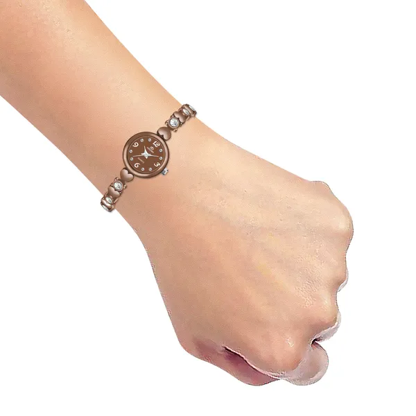 Brown_Designer_Round_Shaped_Dial_Women_&_Girls_Watch