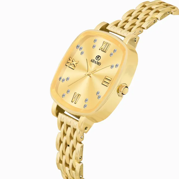 Yellow_Designer_Dial_Women_&_Girls_Watch