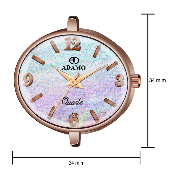 Brown_With_Rose_Gold_Designer_Dial_Women_&_Girls_Watch