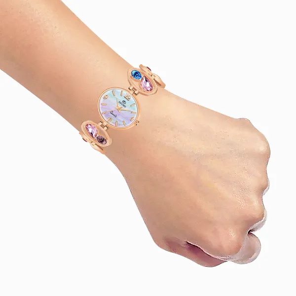 Designer_White_Dial_Women'S_&_Girl'S_Watch