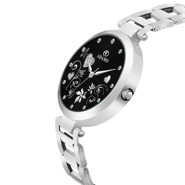 Black_Enchant_Dial_Round_Shape_Women_&_Girls_Watch