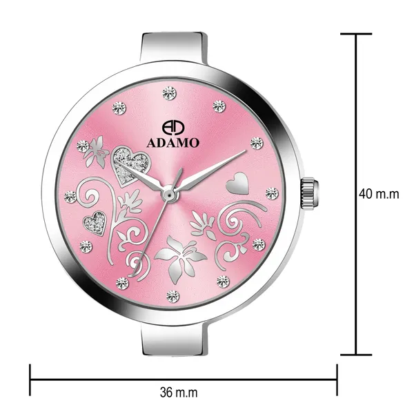 Pink_Enchant_Dial_Round_Shape_Women_&_Girls_Watch