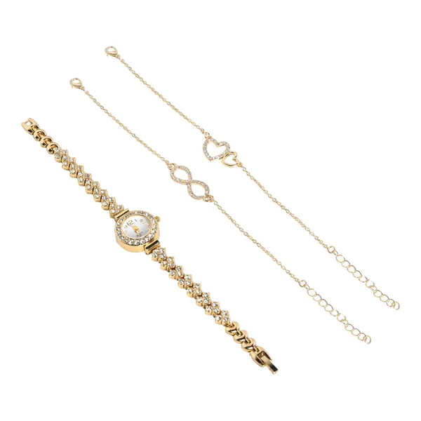 Gold_Branded_Plated_Watches_For_Women_With_Bracelet_And_Anklet_Payal_Gift_Set/Gift_Combo_For_Women_And_Watches_For_Girl_(Combo_Of_3)