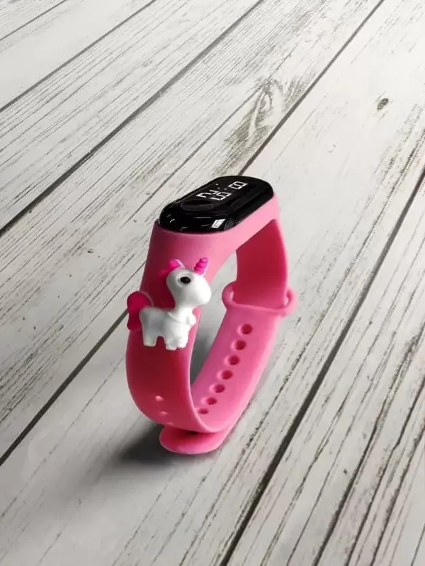 Pink_Unicorn_Digital_Dial_Stylish_And_Fashionable_Wrist_Smart_Watch_Led_Band_For_Kids,_Colourrful_Cartoon_Character_Super_Hero_Waterproof_Watch_For_Boys_&_Girls